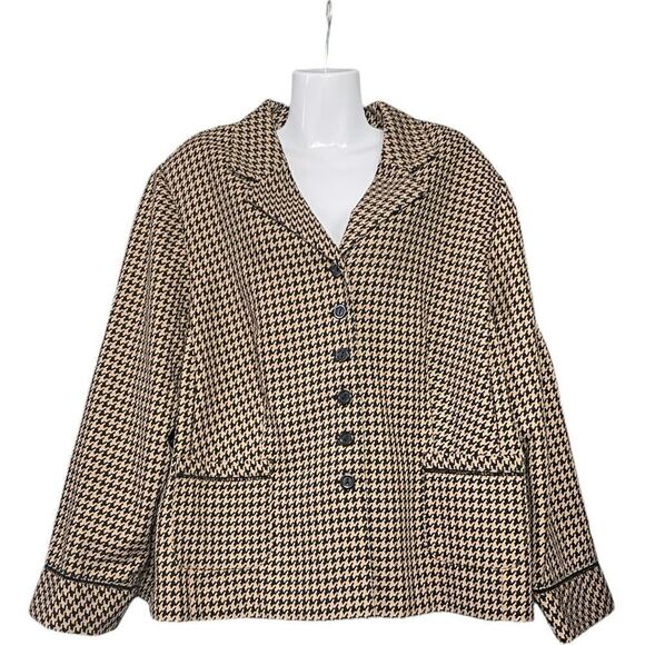Sweet Suit Houndstooth Blazer Jacket - Picture 1 of 9